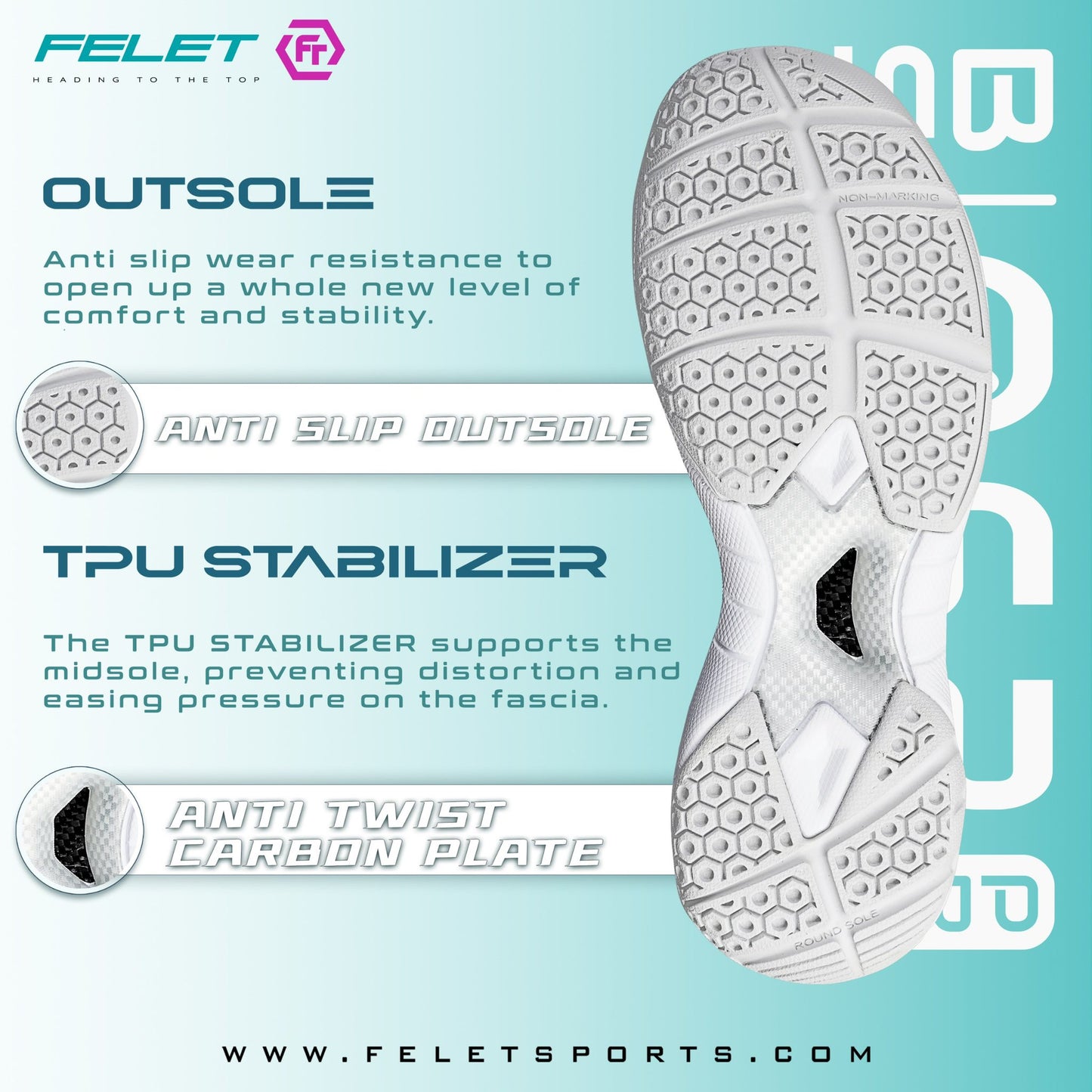 FELET BS-092 PRO (Wide Foot) Shoe
