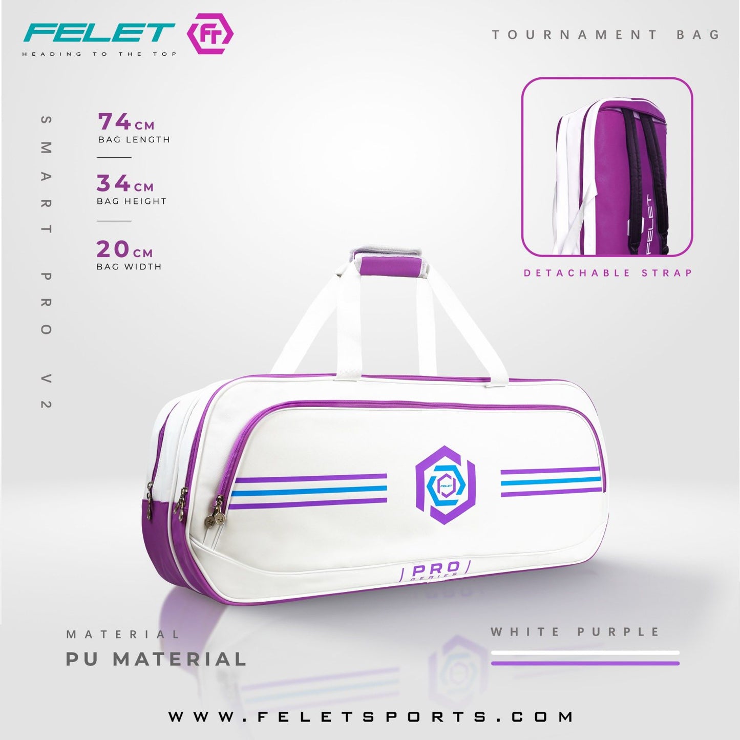 FELET SMART PRO V2 Tournament Bag