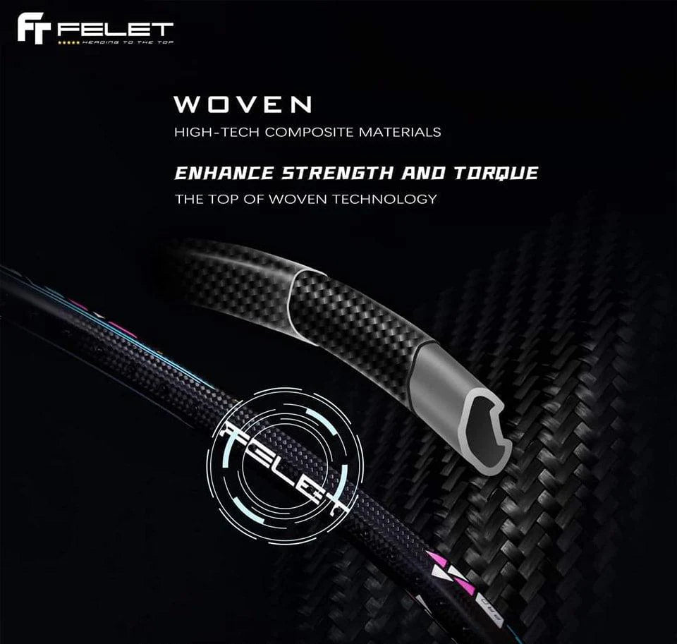 FELET Woven Eighty 8 Badminton Racquet (Goh V Shem)