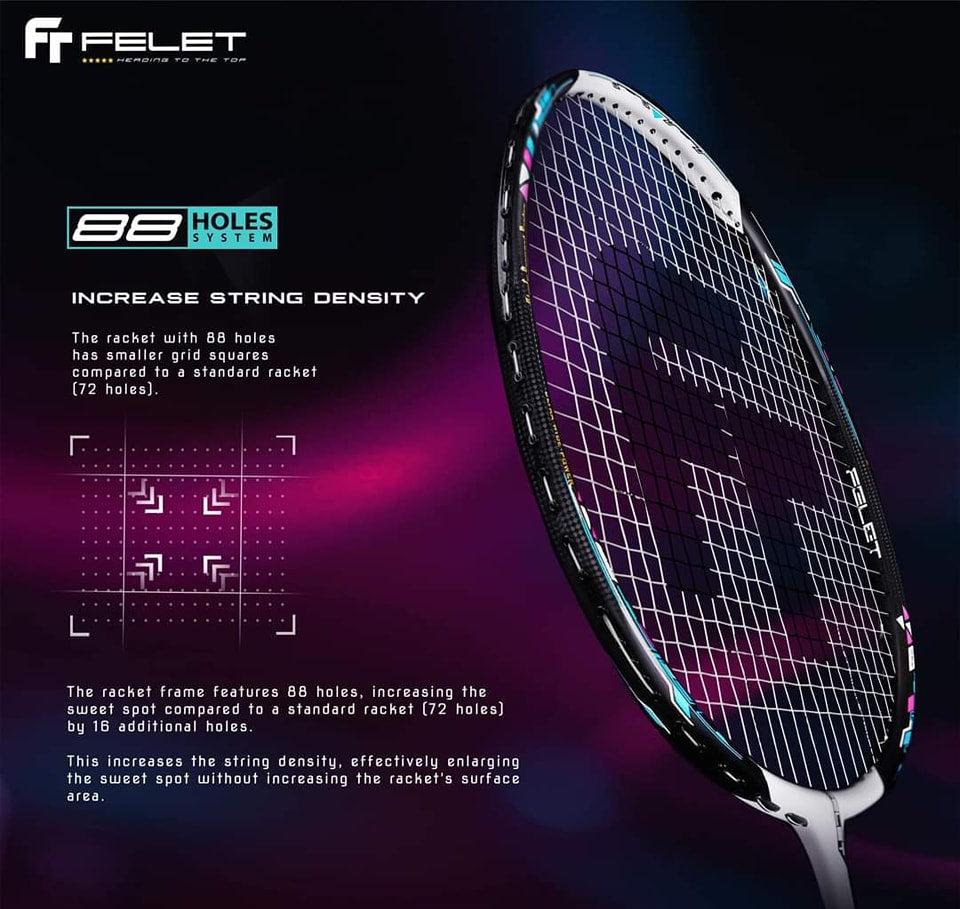 FELET Woven Eighty 8 Badminton Racquet (Goh V Shem)