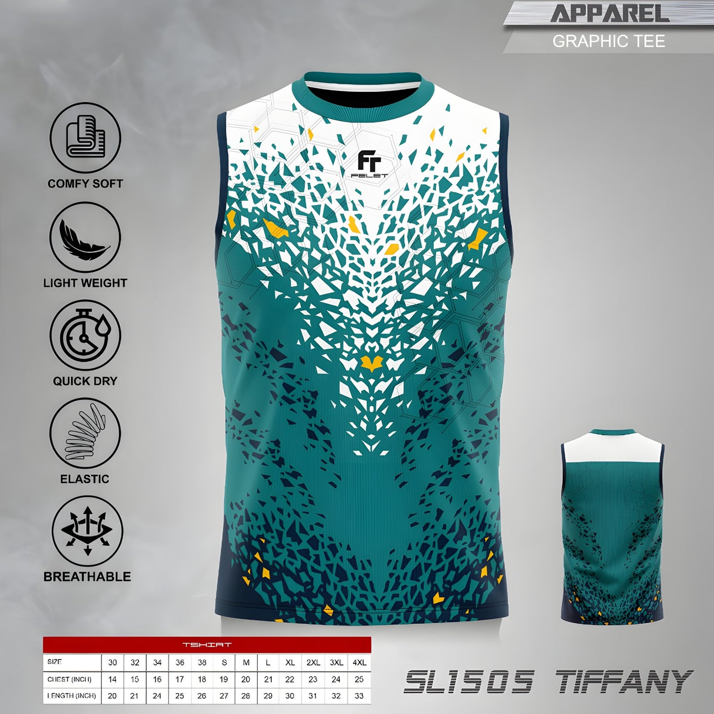 FELET Performance Sleeveless Shirt SL1505