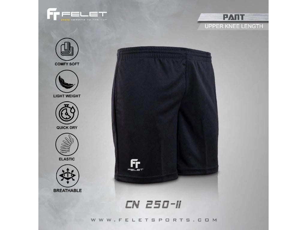 FELET CN250 II Black Shorts