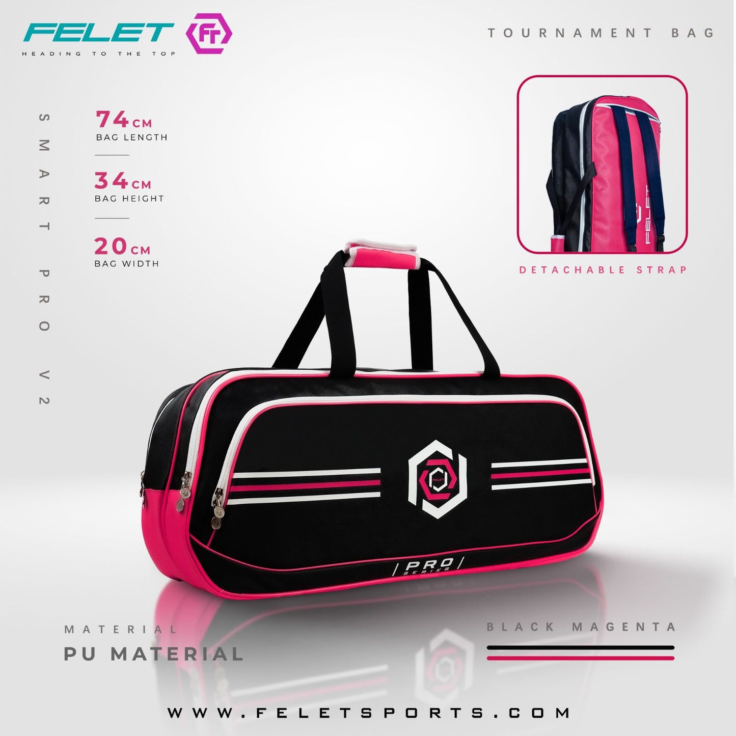 FELET SMART PRO V2 Tournament Bag