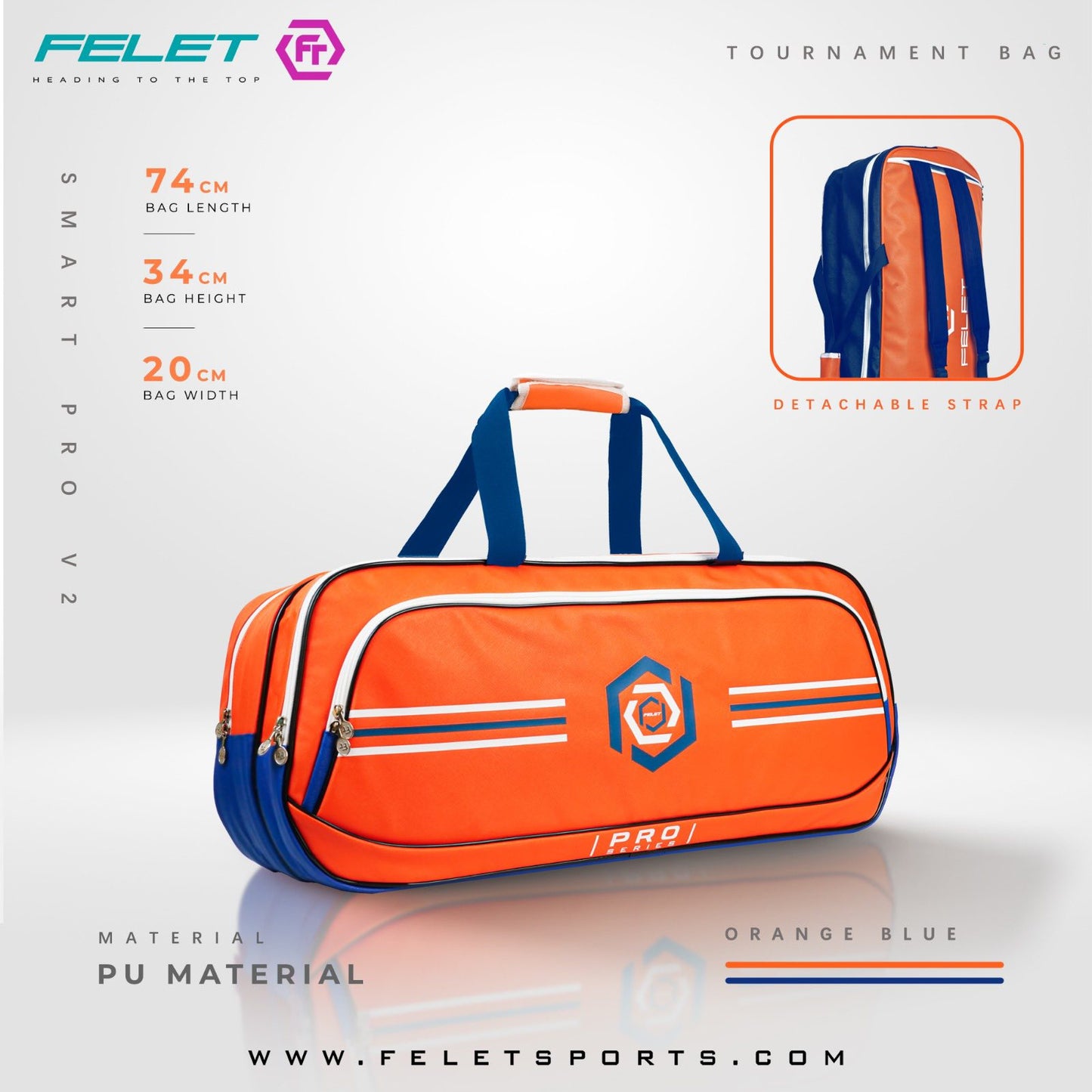FELET SMART PRO V2 Tournament Bag