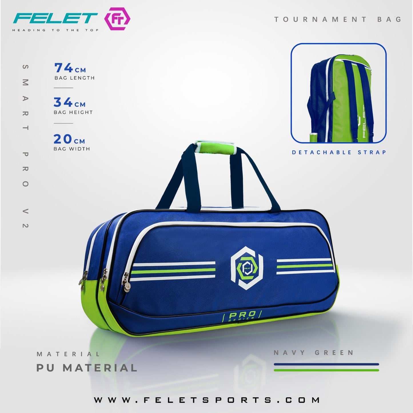 FELET SMART PRO V2 Tournament Bag