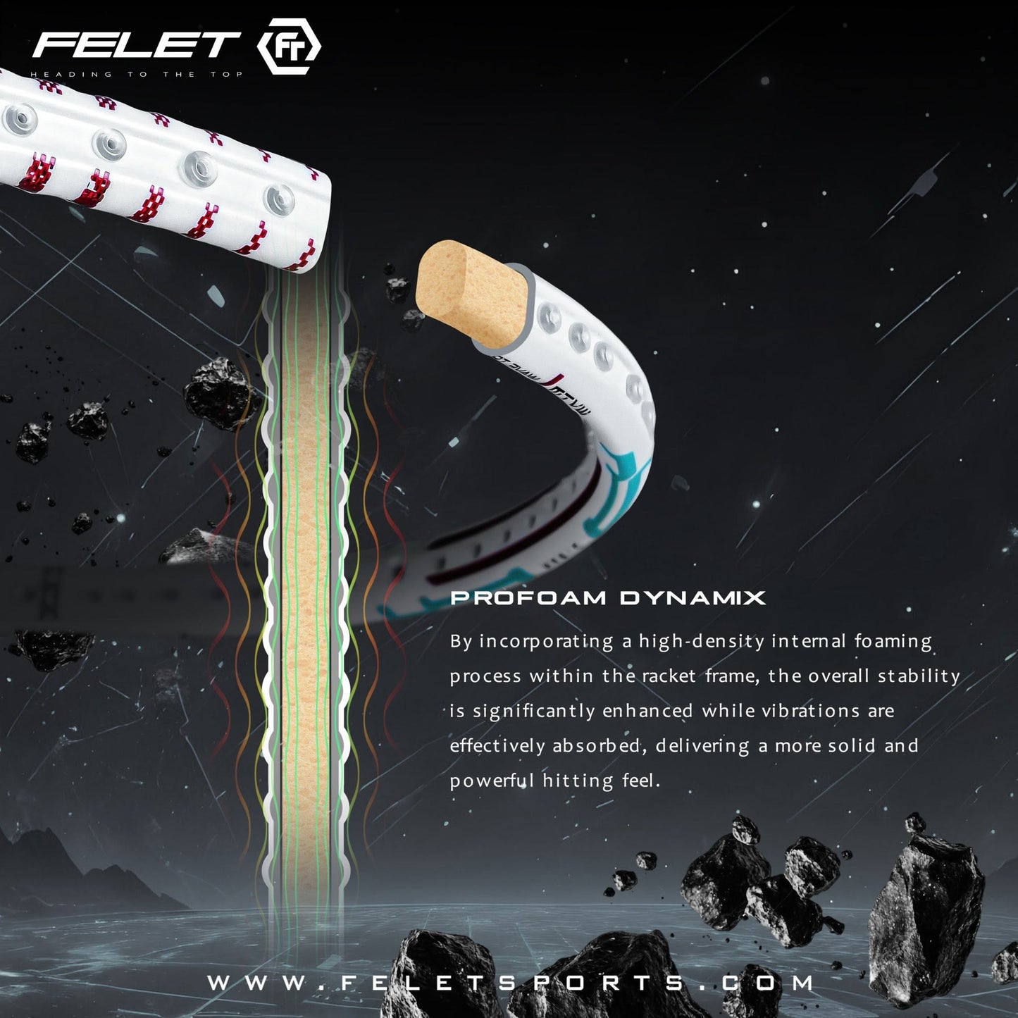 FELET NEVOW 1000 - Pro Series Racquet