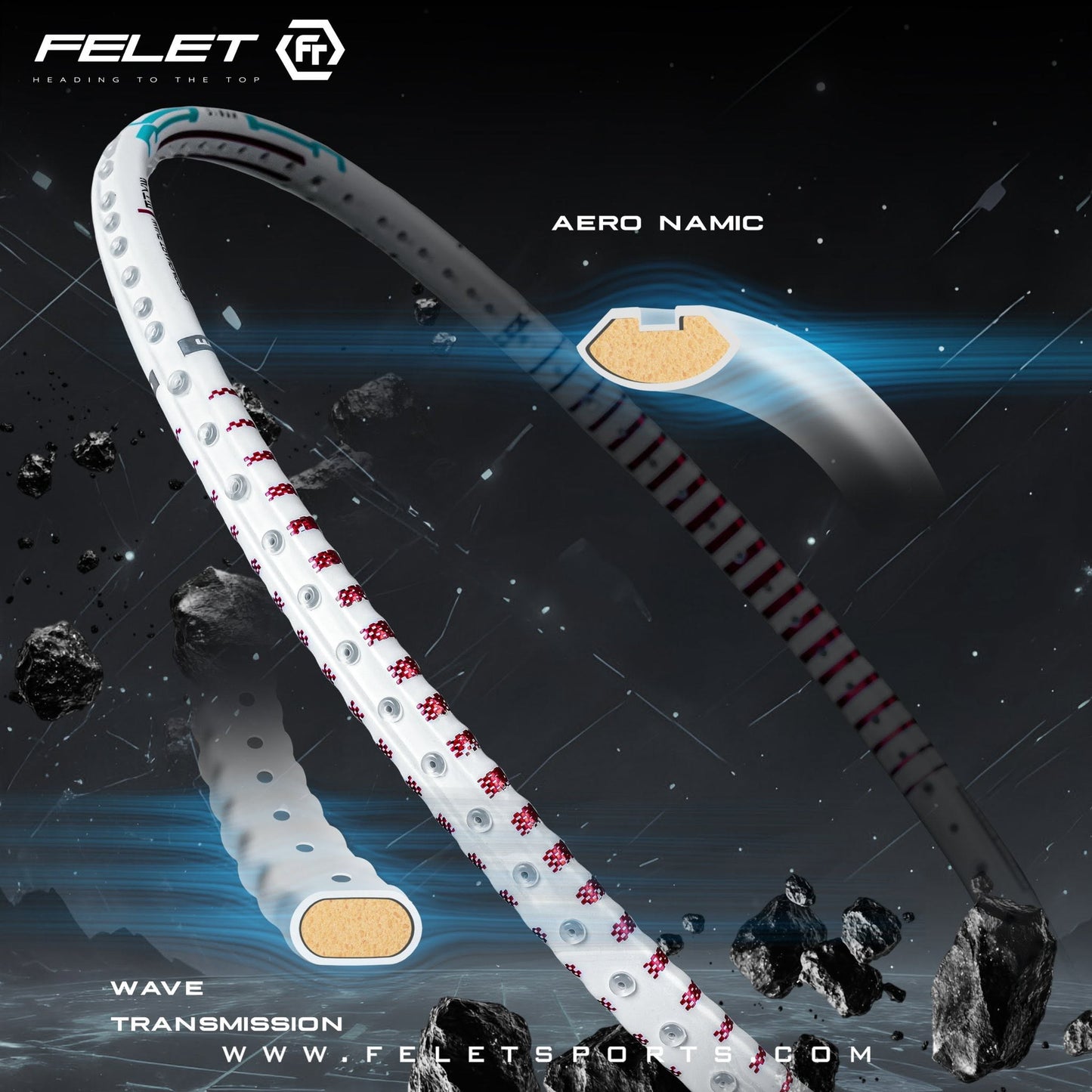 FELET NEVOW 1000 - Pro Series Racquet