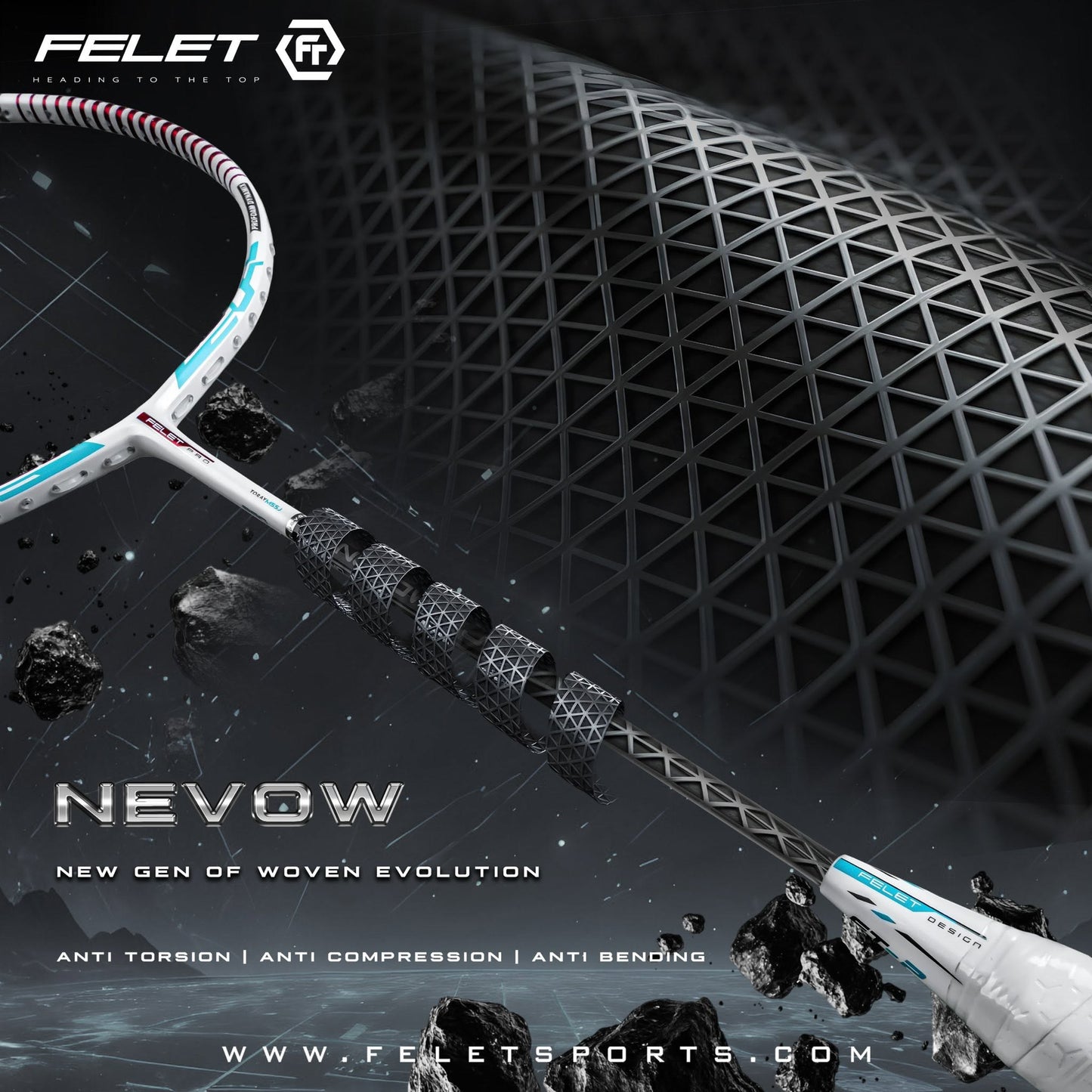 FELET NEVOW 1000 - Pro Series Racquet