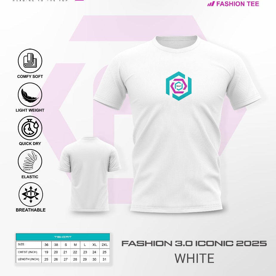 FELET Fashion Iconic T-Shirt (White) 3.0