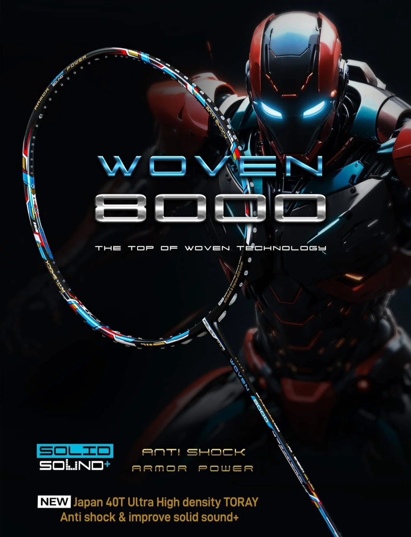 FELET Woven 8000 Racquet (Choi Sol Gyu)