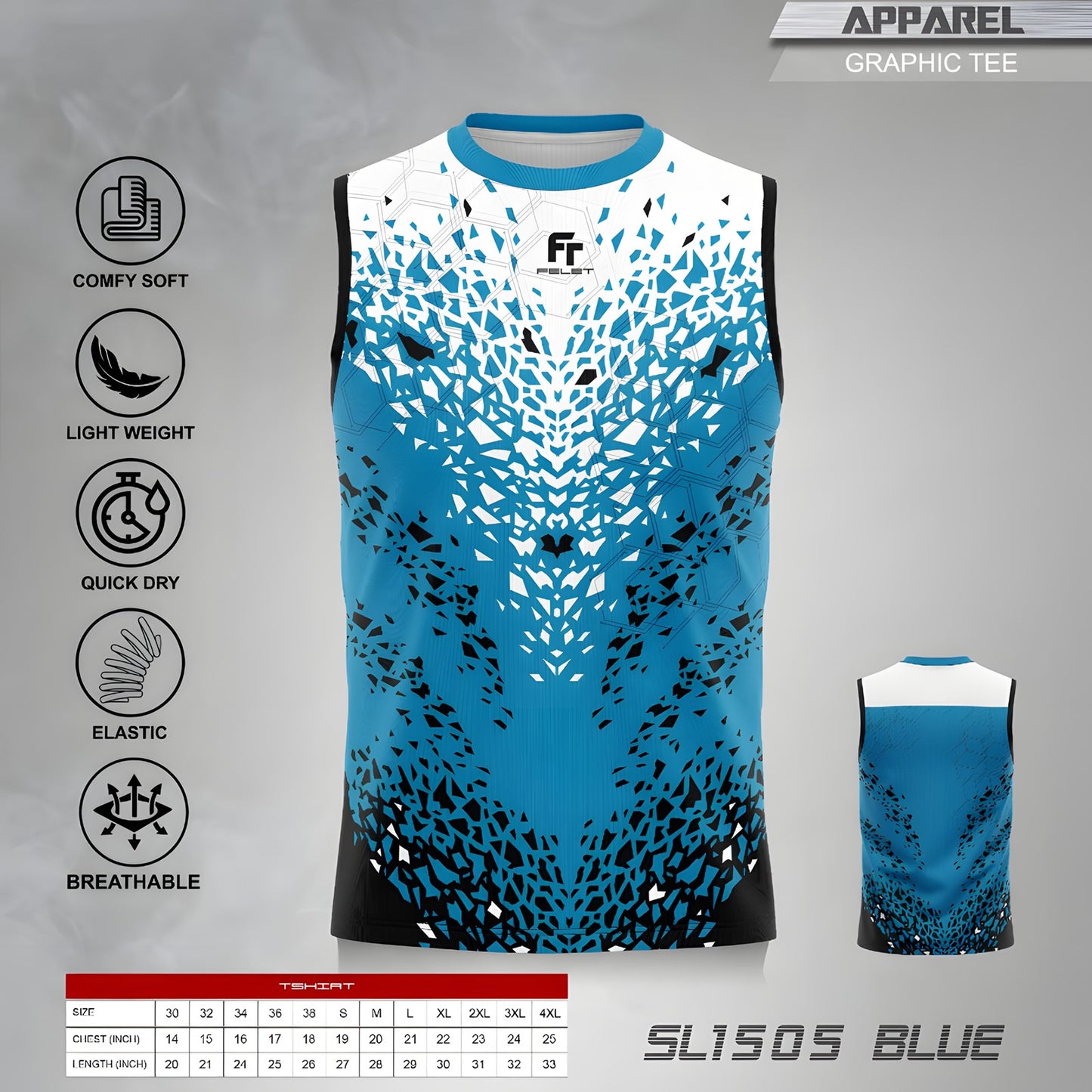 FELET Performance Sleeveless Shirt SL1505